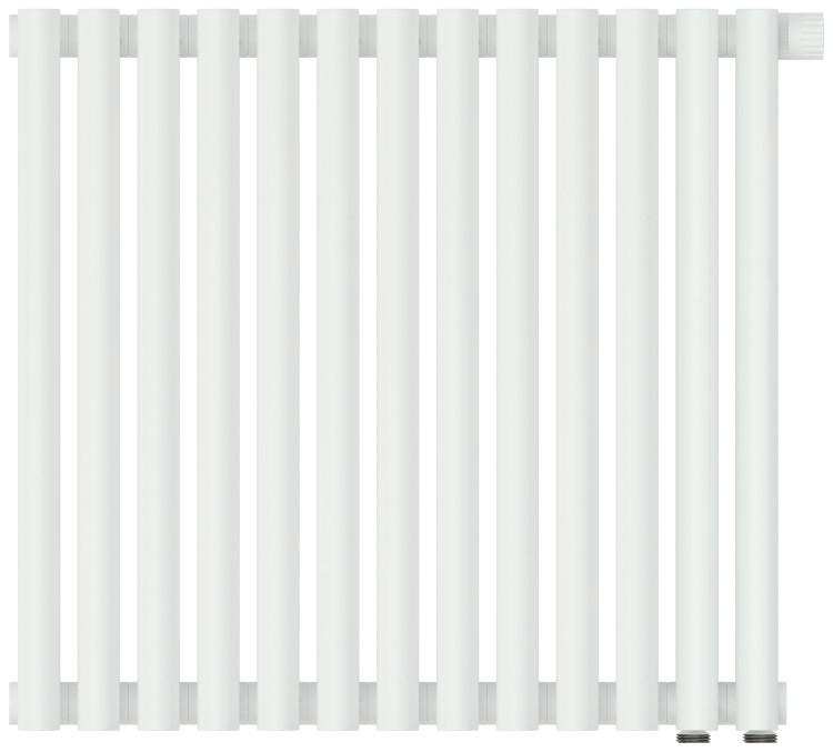 Отопительный радиатор Сунержа Эстет-11 EU50 500х585 13 секций Матовый белый