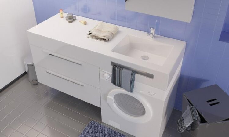 Раковина Kolpa San Kvadra WB 60x60 на стиральную машину