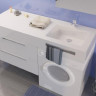 Раковина Kolpa San Kvadra WB 60x60 на стиральную машину