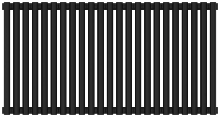 Отопительный радиатор Сунержа Эстет-00 500х1035 23 секции Матовый чёрный