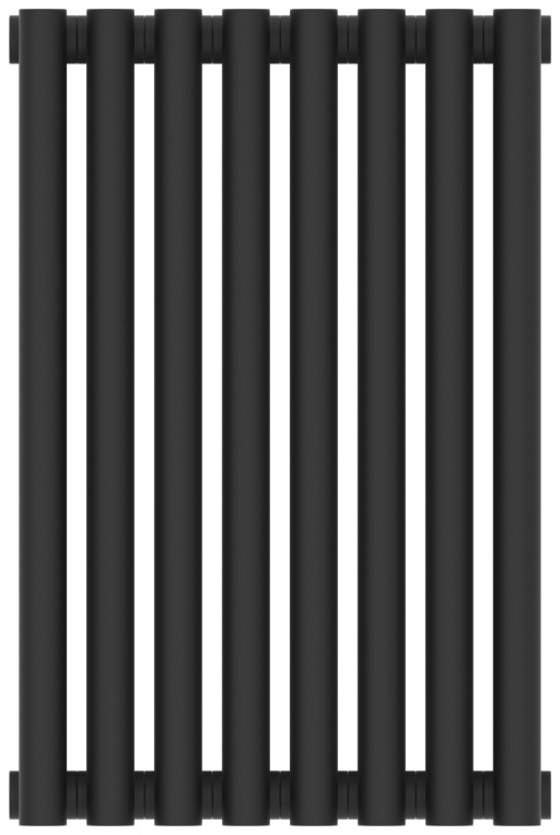 Отопительный радиатор Сунержа Эстет-00 500х360 8 секций Тёмный титан муар