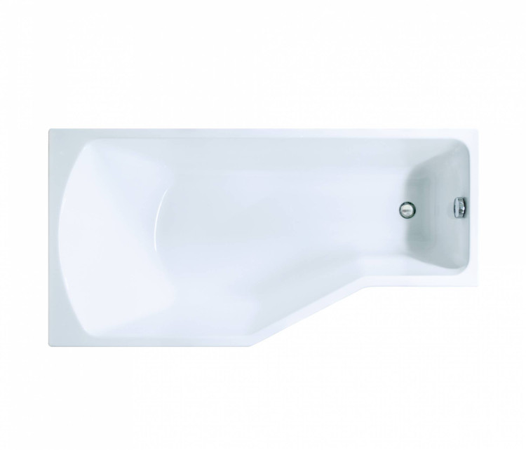 Ванна акриловая асимметричная 1Marka Convey 150*75 L