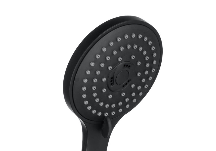 Душевой набор Aquatek, матовый черный AQ2010MB