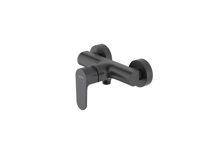 Смеситель для душа Aquatek, матовый черный AQ1260MB ОБЕРОН