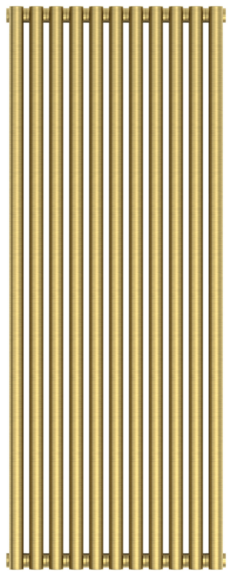 Отопительный радиатор Сунержа Эстет-11 1200х495 11 секций Состаренная латунь