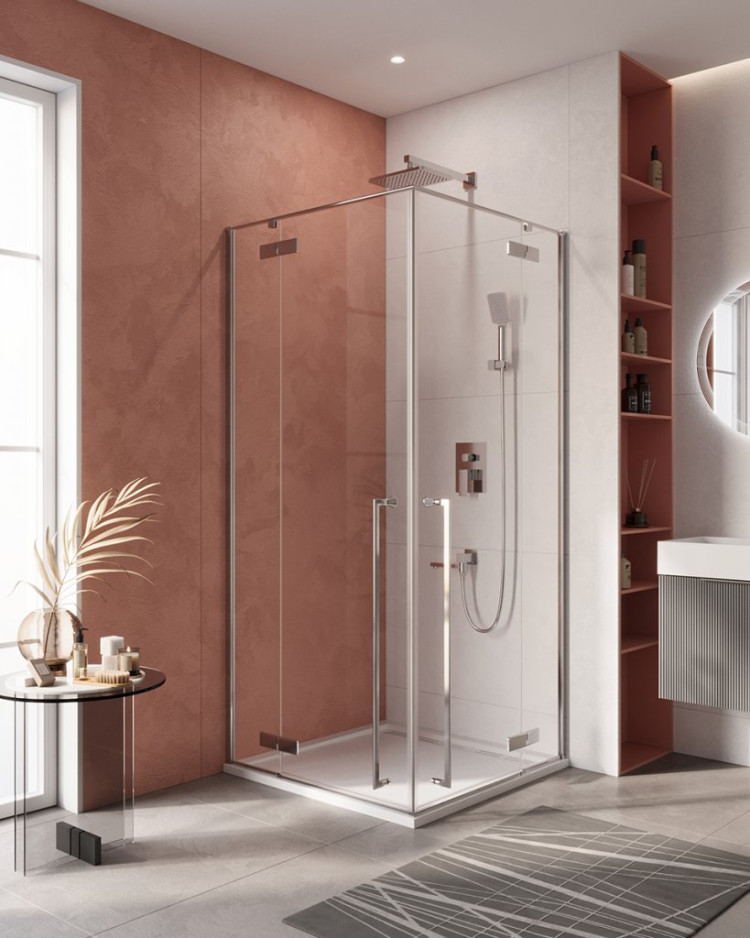 Душевой уголок LINER-A-2 Cezares LINER-A-2-90-C-Cr