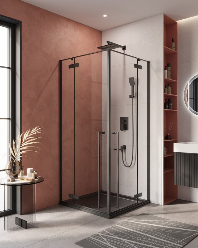 Душевой уголок LINER-A-2 Cezares LINER-A-2-90-C-Cr