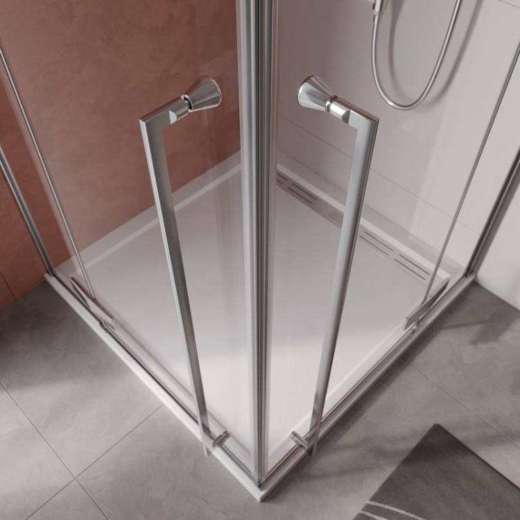 Душевой уголок LINER-A-2 Cezares LINER-A-2-90-C-Cr