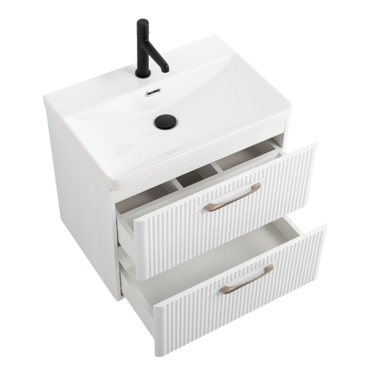 Керамическая раковина 510x430x145 BelBagno BB-8076-3-50