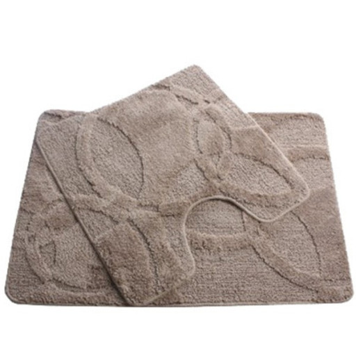 Комплект ковриков Fixsen FX-0128A-2 Beige 60x90