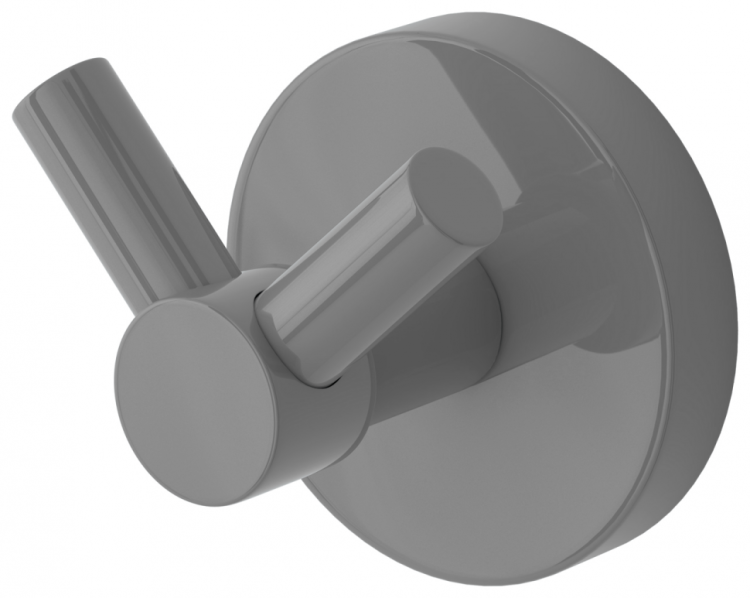 Вешалка Сунержа Виктория настенная (L 50) RAL 9007 Серо-алюминиевый