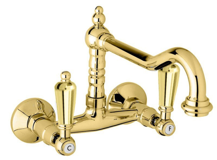 Кухонный смеситель настенного монтажа Cezares FIRST-LLP-01-M