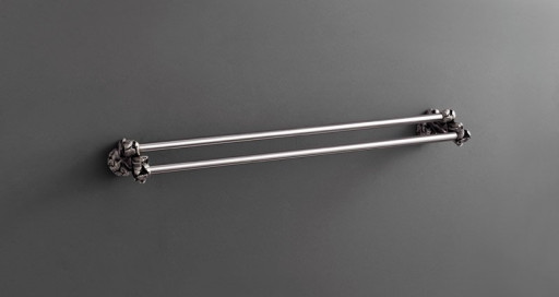 Полотенцедержатель двойной подвесной 60 см ART&amp;MAX AM-B-0828 ART&amp;MAX AM-0828-T