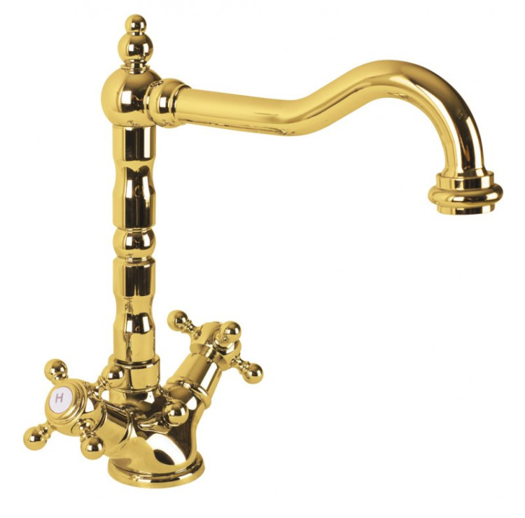 Смеситель для раковины с донным клапаном Cezares GOLF-LS2-02