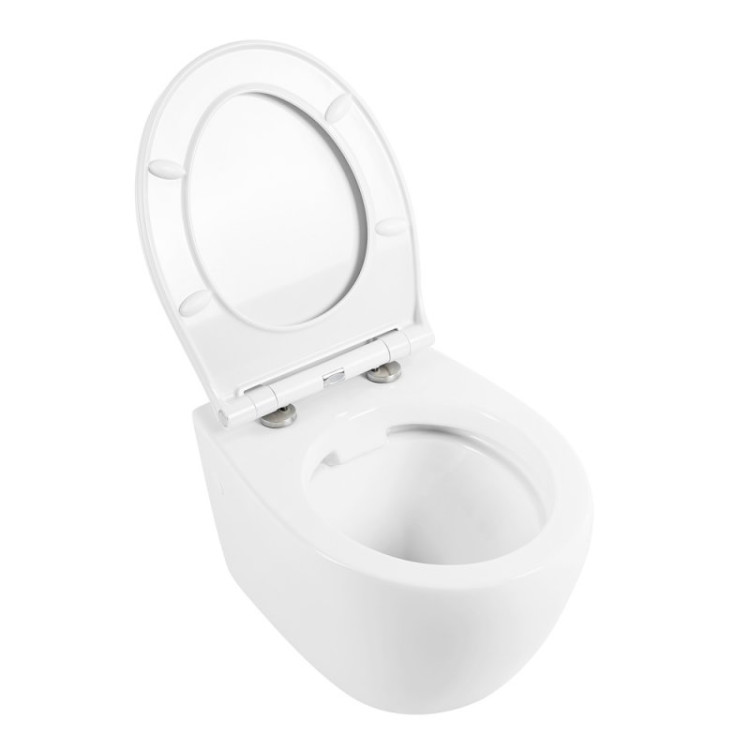 Сиденье с LED подсветкой, дюропласт, soft close, металлическое крепление BelBagno BB216QSC