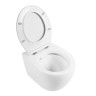 Сиденье с LED подсветкой, дюропласт, soft close, металлическое крепление BelBagno BB216QSC