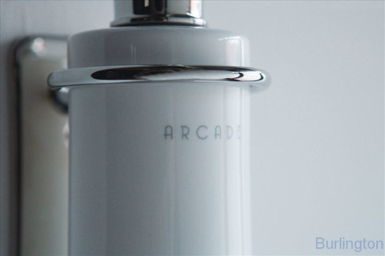 Дозатор керамический для жидкого мыла, НИКЕЛЬ [ARCA19 NKL]