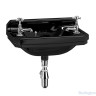 Подвесная раковина Edwardian на 1 отверстие справа или слева, чёрная