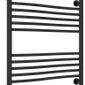 Полотенцесушитель водяной Сунержа Флюид+ 600х600 Матовый чёрный