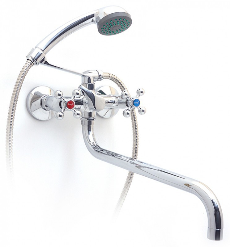 Смеситель для ванны Frap F2619-3 универсальный