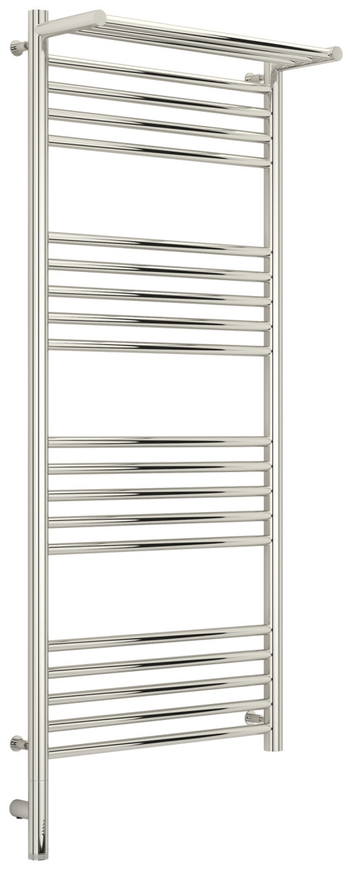 Полотенцесушитель электрический Сунержа Богема с полкой 3.0 1200х500 / МЭМ левый Без покрытия