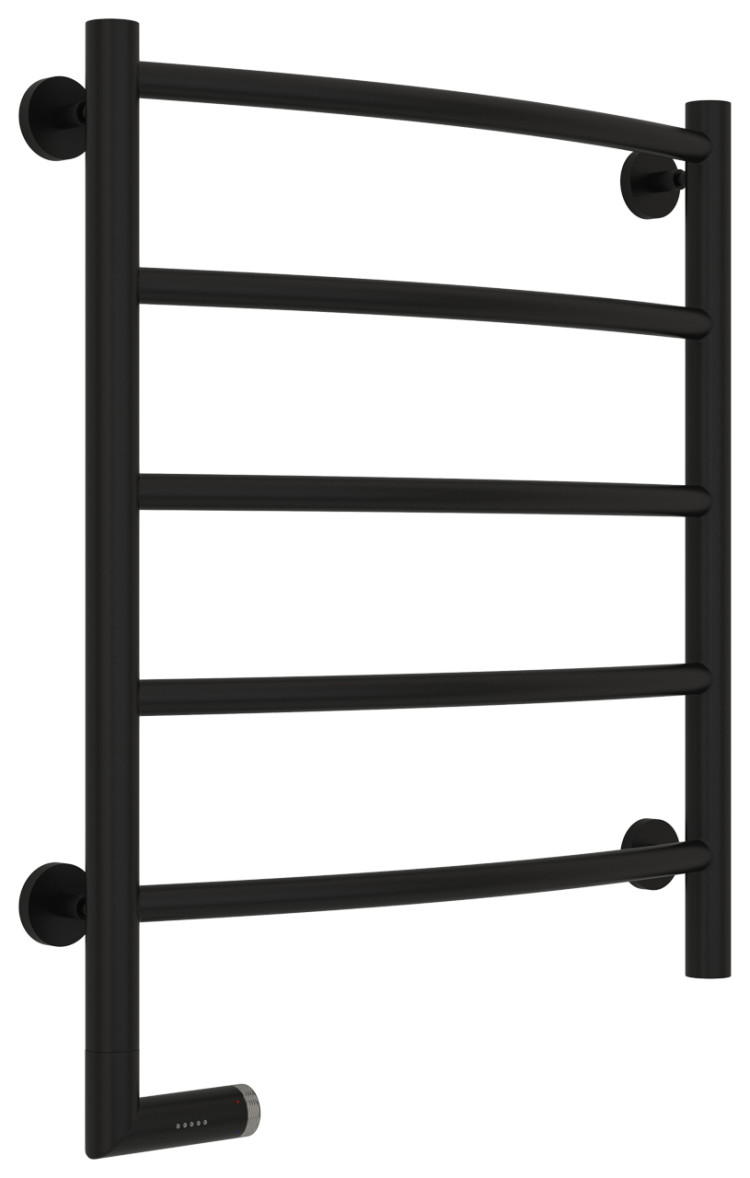 Полотенцесушитель электрический Сунержа Галант 2.0 600х500 МЭМ левый Матовый чёрный