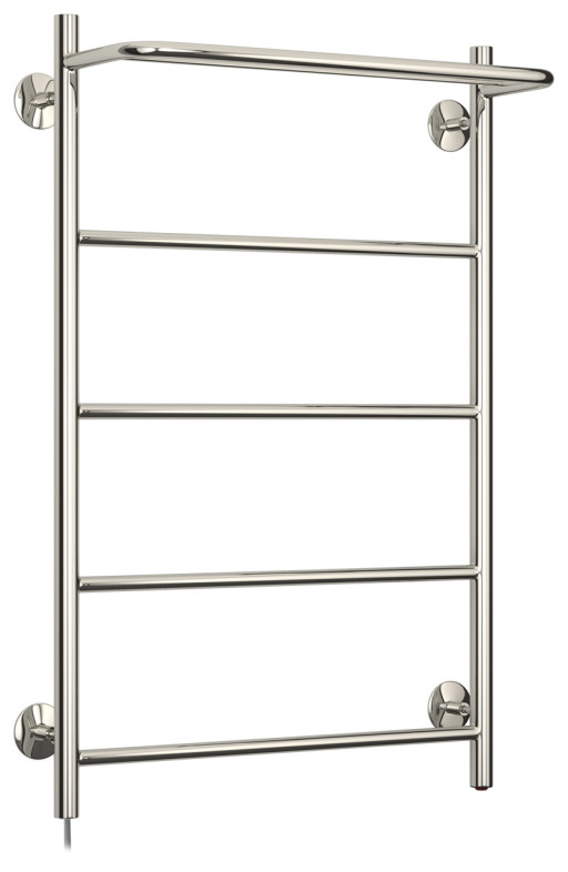 Полотенцесушитель электрический Стилье Формат 30 Л 800х500 (Полка + 4) П16 Без покрытия