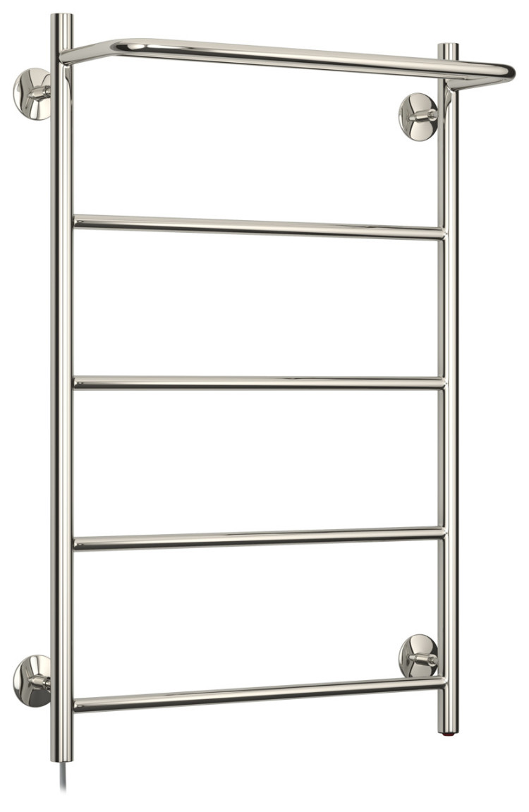 Полотенцесушитель электрический Стилье Формат 30 Л 800х500 (Полка + 4) П16 Без покрытия