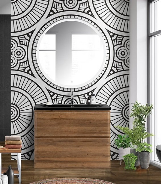 База под раковину напольная с двумя выкатными ящиками Cezares ALBANO-1000-2C-PIA-RR