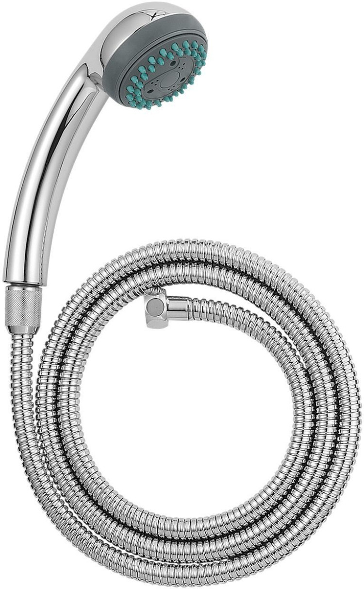 Душевой комплект со шлангом и двухрежимным ручным душем Jacob Delafon BASIC 1 E14327-CP