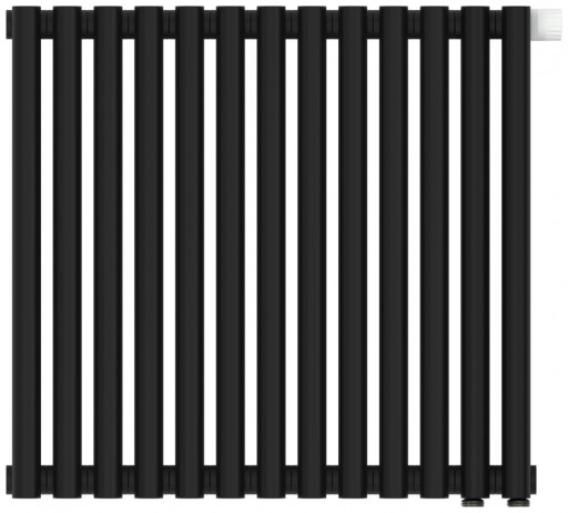 Отопительный радиатор Сунержа Эстет-00 EU50 500х585 13 секций Матовый чёрный