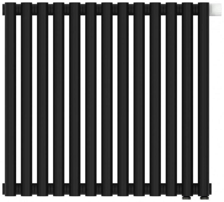 Отопительный радиатор Сунержа Эстет-00 EU50 500х585 13 секций Матовый чёрный