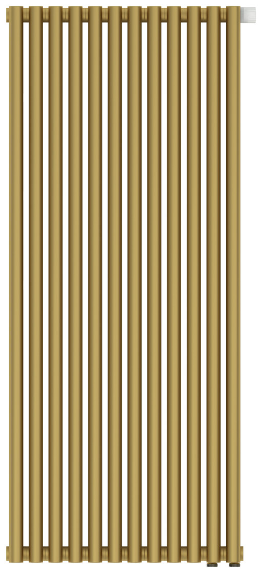 Отопительный радиатор Сунержа Эстет-11 EU50 1200х540 12 секций Матовое золото