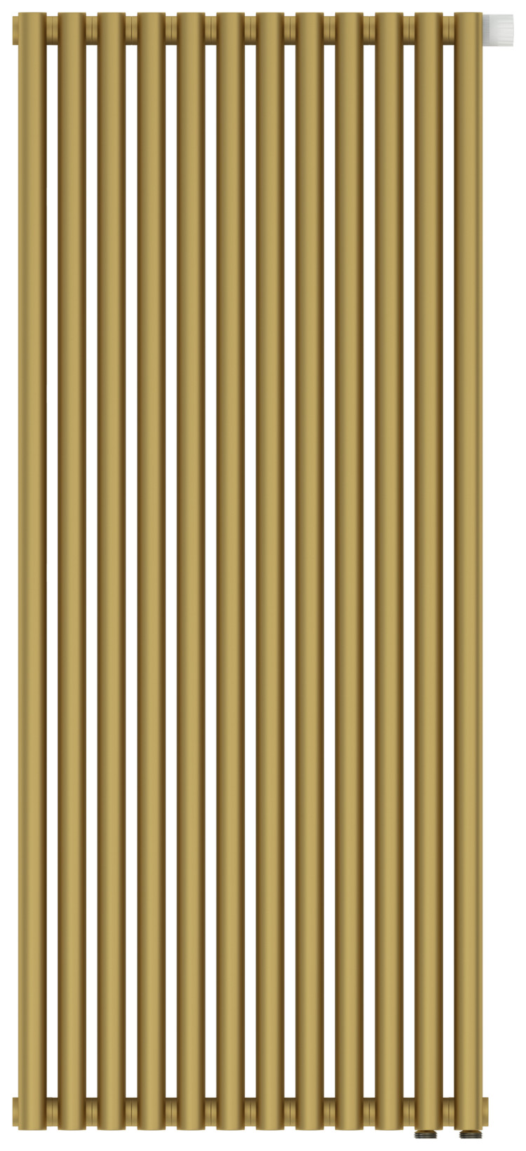 Отопительный радиатор Сунержа Эстет-11 EU50 1200х540 12 секций Матовое золото
