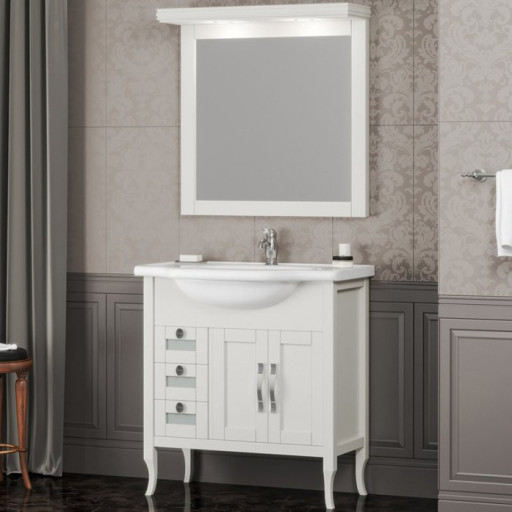 Комплект мебели для ванной Opadiris Мираж 80