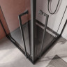 Душевой уголок LINER-A-2 Cezares LINER-A-2-90-C-NERO