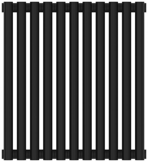 Отопительный радиатор Сунержа Эстет-11 500х495 11 секций Матовый чёрный