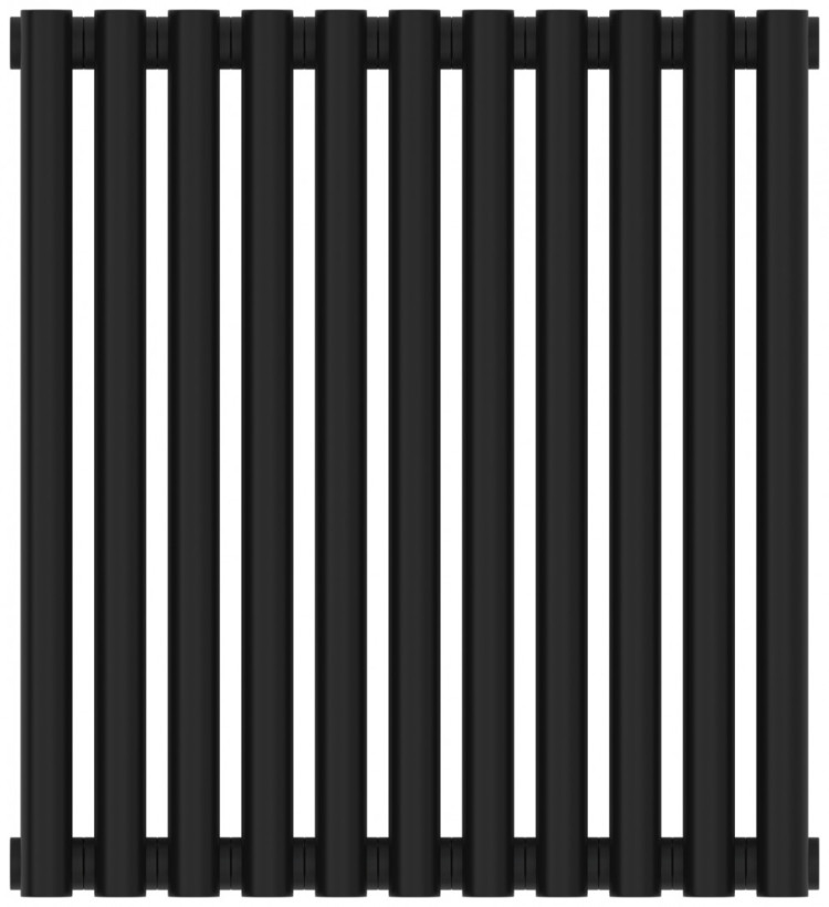 Отопительный радиатор Сунержа Эстет-11 500х495 11 секций Матовый чёрный