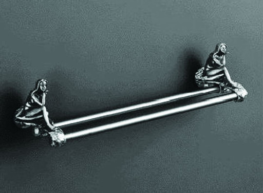 Полотенцедержатель двойной подвесной 60 см ART&amp;MAX AM-B-0718 ART&amp;MAX AM-0718-C