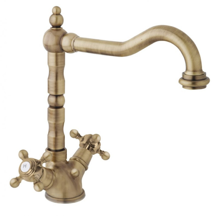 Смеситель для раковины с донным клапаном Cezares GOLF-LS2-03/24