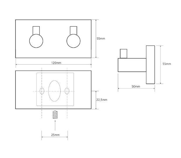 Крючок Bemeta Beta 132405202