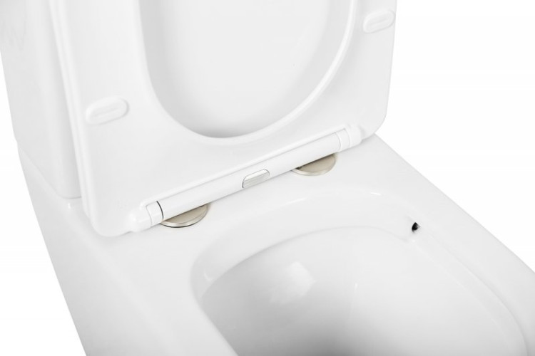 Чаша унитаза безободкового, P-trap Cezares CZR-152-CPR