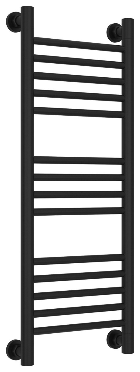 Полотенцесушитель водяной Сунержа Богема+ прямая 800х300 Матовый чёрный
