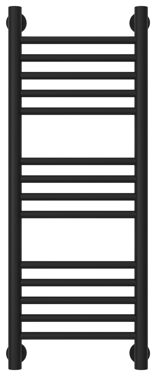 Полотенцесушитель водяной Сунержа Богема+ прямая 800х300 Матовый чёрный