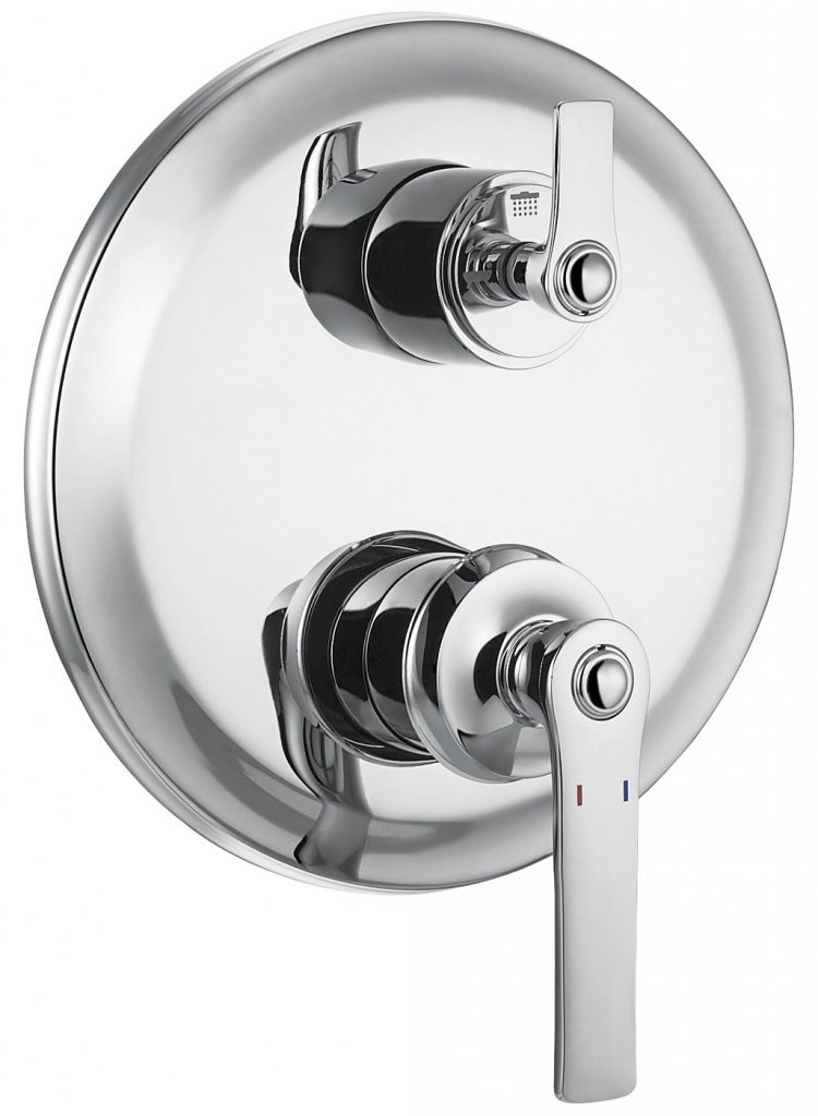 Встраиваемый трехпозиционный смеситель Cezares LIBERTY-F-VDIM3-01