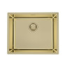 Мойка KOMBINO 50 MONARCH GOLD SAT-90 542X442X195 F/S  в компл. с выпуском без сифона,