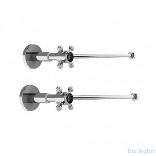 Вентиль подвода воды для раковины [W28 BLA]