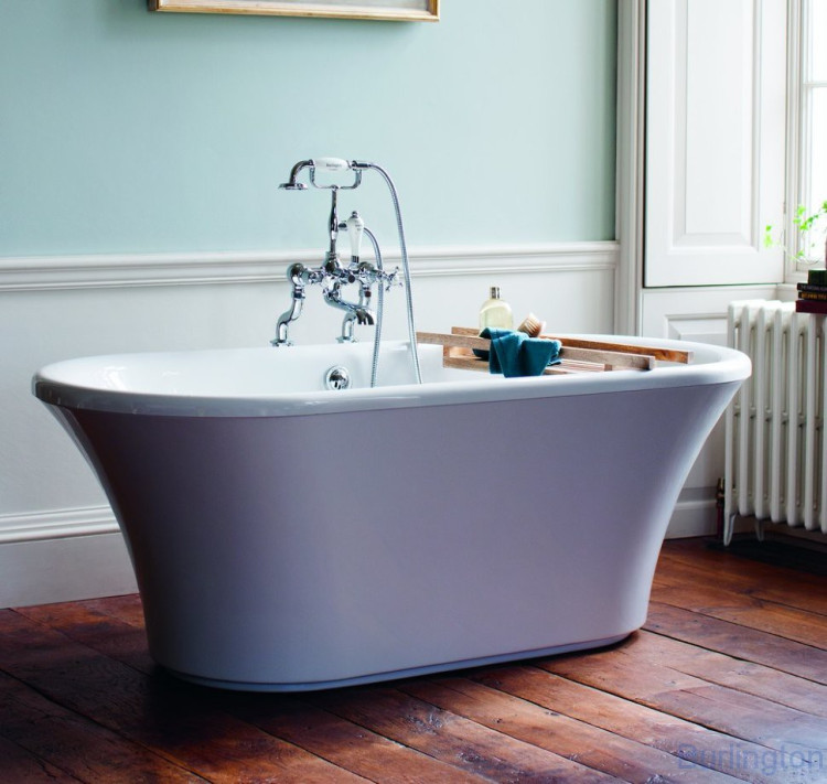 Смеситель для ванны с ручным душем, набортный [CL15 BLA]