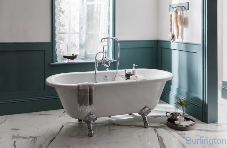 Смеситель для ванны с ручным душем, набортный [CL15 BLA]