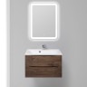 База под раковину подвесная с двумя выкатными ящиками, 750x450x500 BelBagno MARINO-750-2C-SO-BL-P